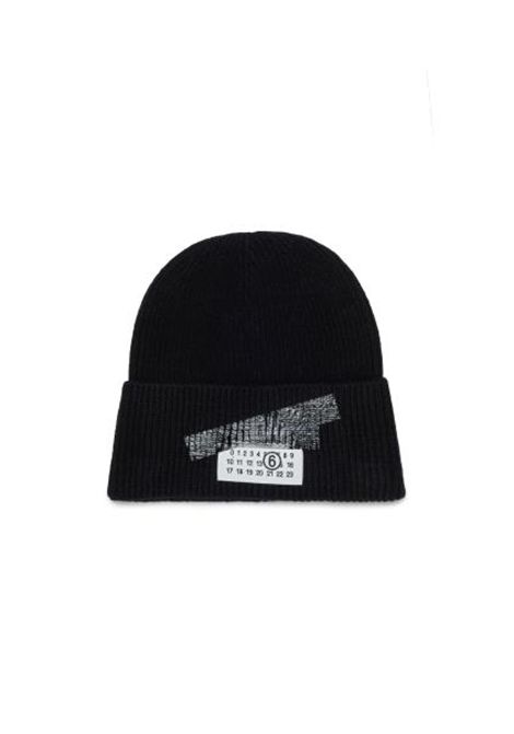 Cappello con logo MM6 KIDS MAISON MARGIELA | M61054 MM08ZM6900
